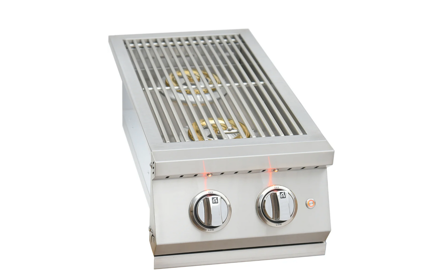 Professional Double Side Burner with removable cover