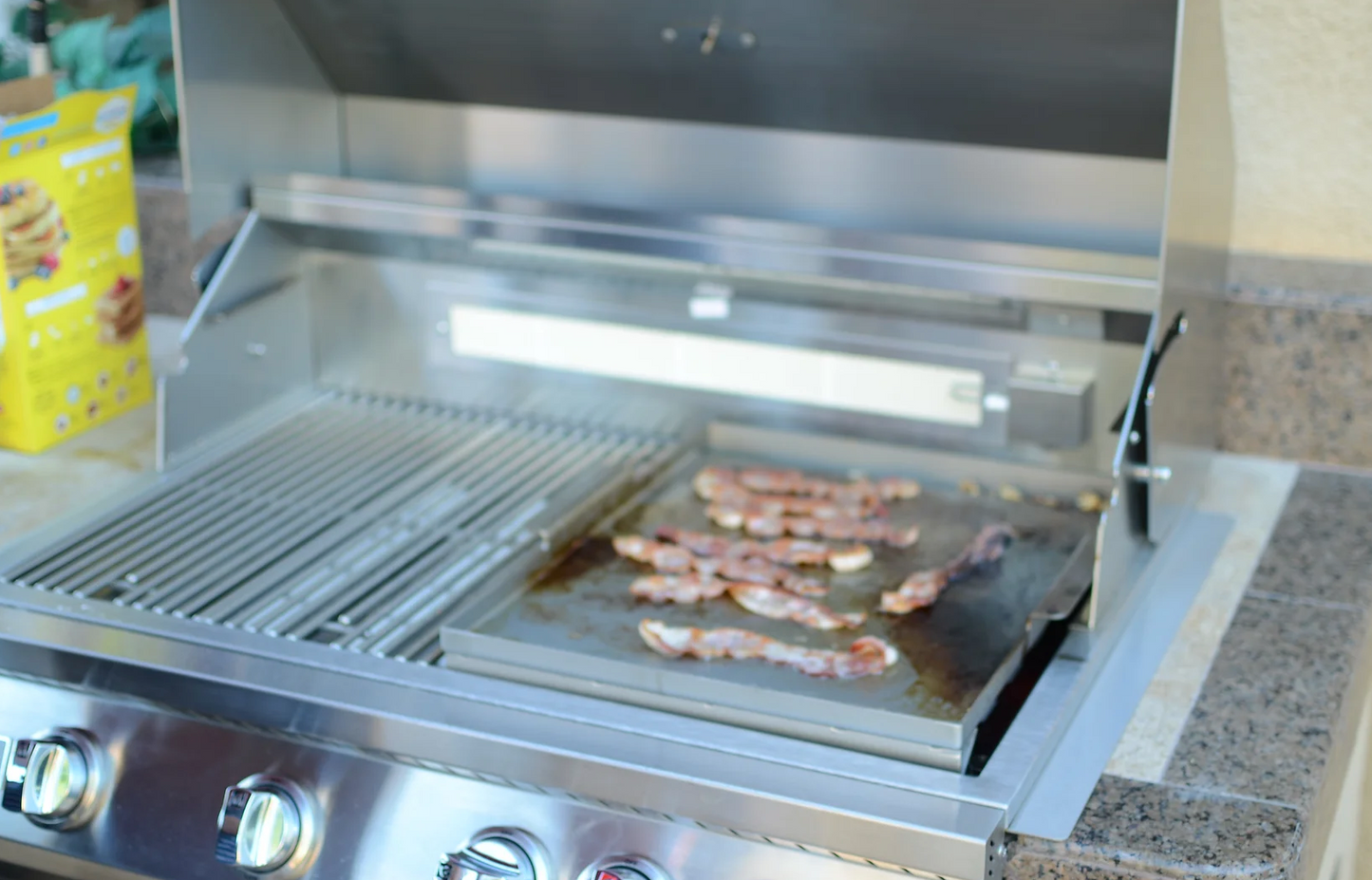 BBQ Grill Griddle Plate Insert