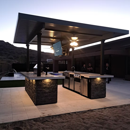 Big Island Sports Bar Outdoor Kitchen Grill