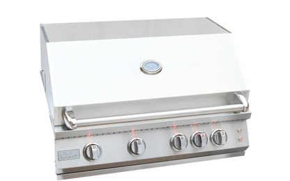 Laser Cut Grate 32In Professional Built in Gas Grill 4 Burner