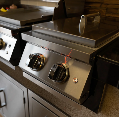 Professional Double Side Burner with removable cover