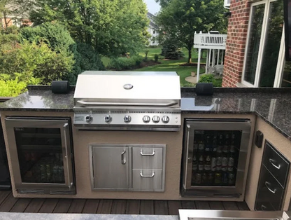 Professional Built in Gas Grill (5 Burner/Back Burner)