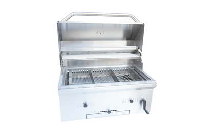 Built in Charcoal Grill