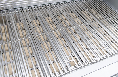 4 Burner 32 Inch Cart Model BBQ Grill With Locking Casters 304 Stainless Steel