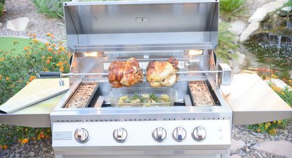Built in Gas Grill (4 Burner/Back Burner)