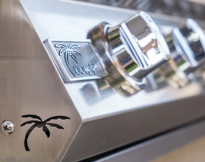 Built In Double Side Burner Stainless Steel with removable cover