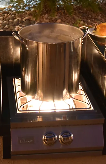 Built-in Power Burner with Removable Grate for Wok