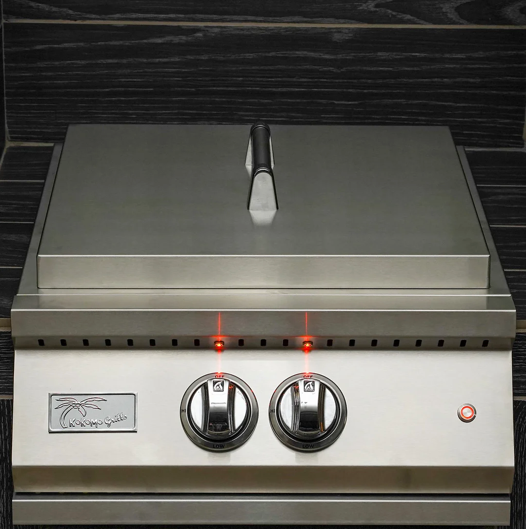 Professional Built-in Power Burner with Led Lights and Removable Grate for Wok