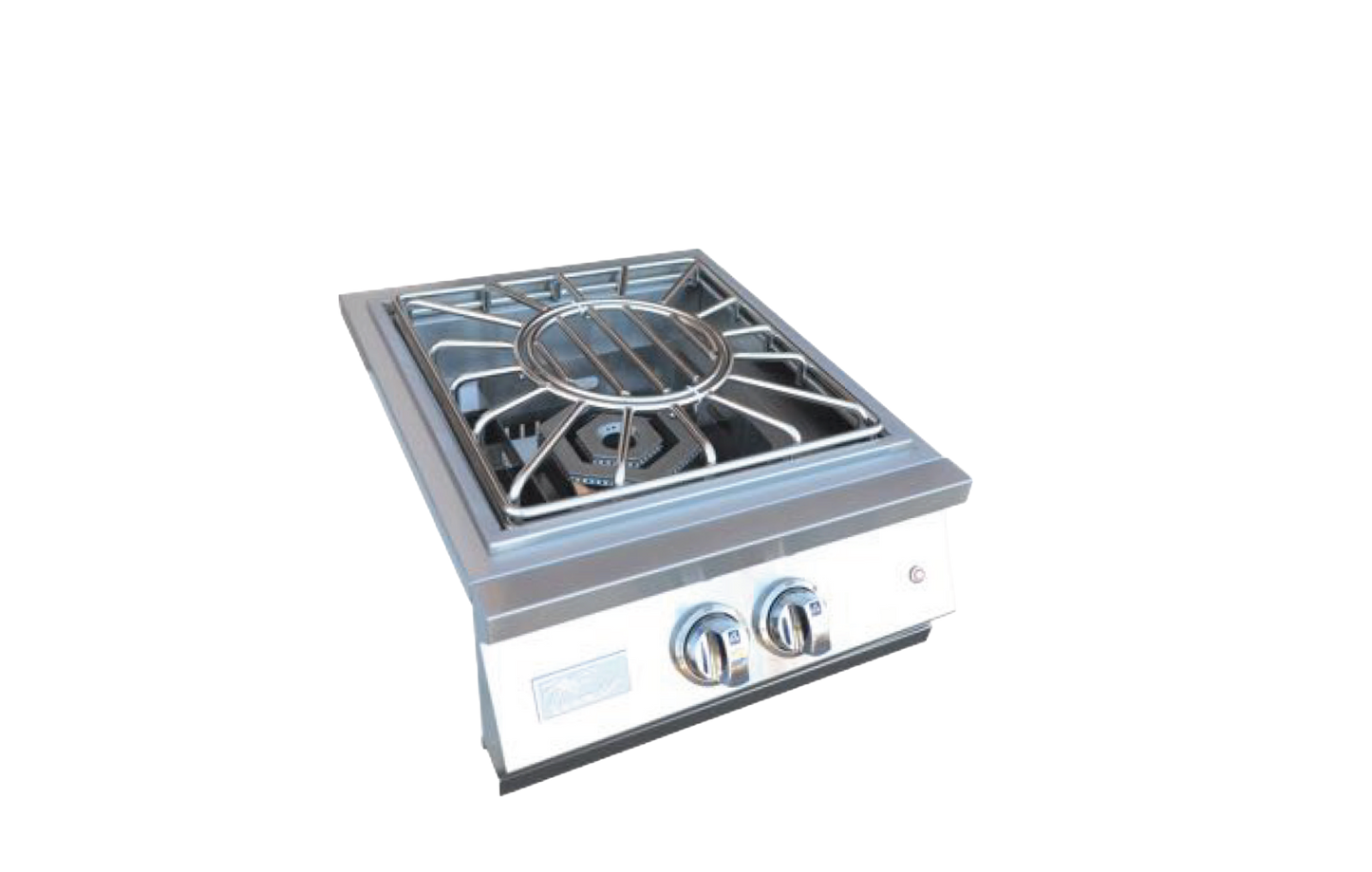 Professional Built-in Power Burner with Led Lights and Removable Grate for Wok
