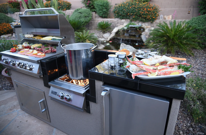 Power Burner 4 Burner 32 inch Built-In Barbeque Grill Island Kitchen Package