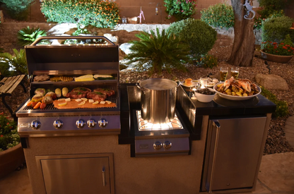 Power Burner 4 Burner 32 inch Built-In Barbeque Grill Island Kitchen Package