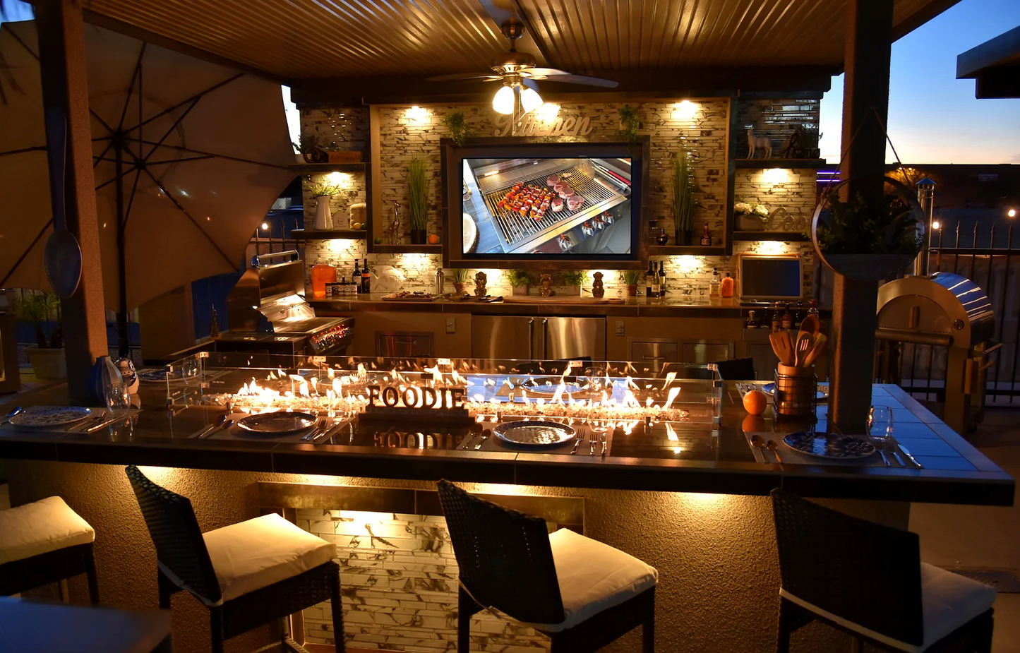 Outdoor Kitchen Montego Model BBQ Island BBQ Grill