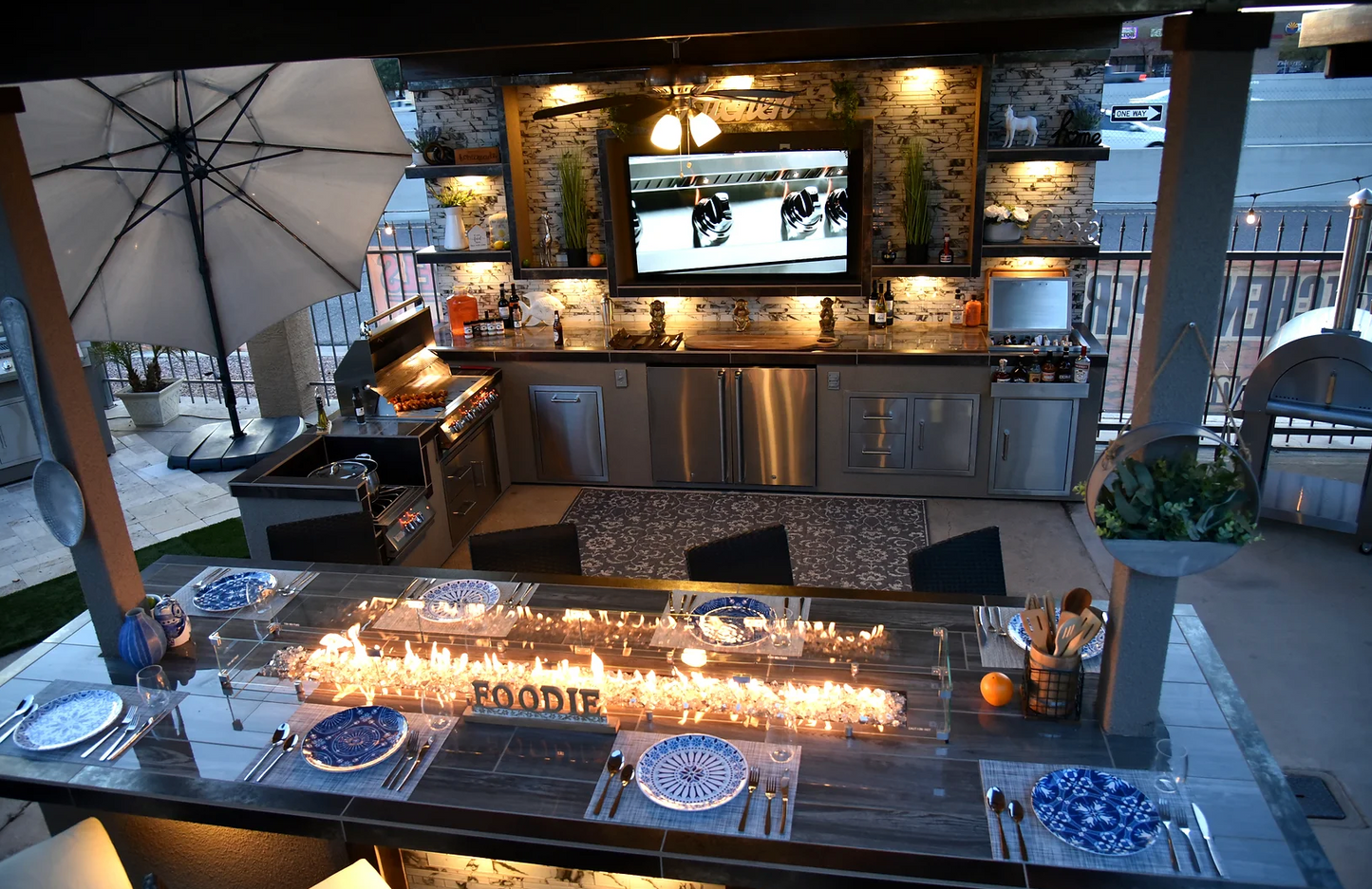 Outdoor Kitchen Montego Model BBQ Island BBQ Grill