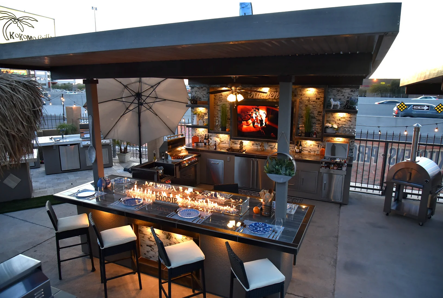 Outdoor Kitchen Montego Model BBQ Island BBQ Grill