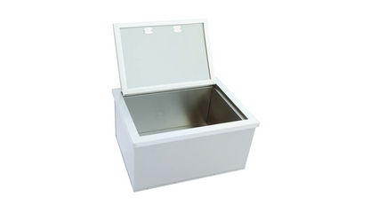 Drop-In Stainless Steel Ice Chest 23 x 17