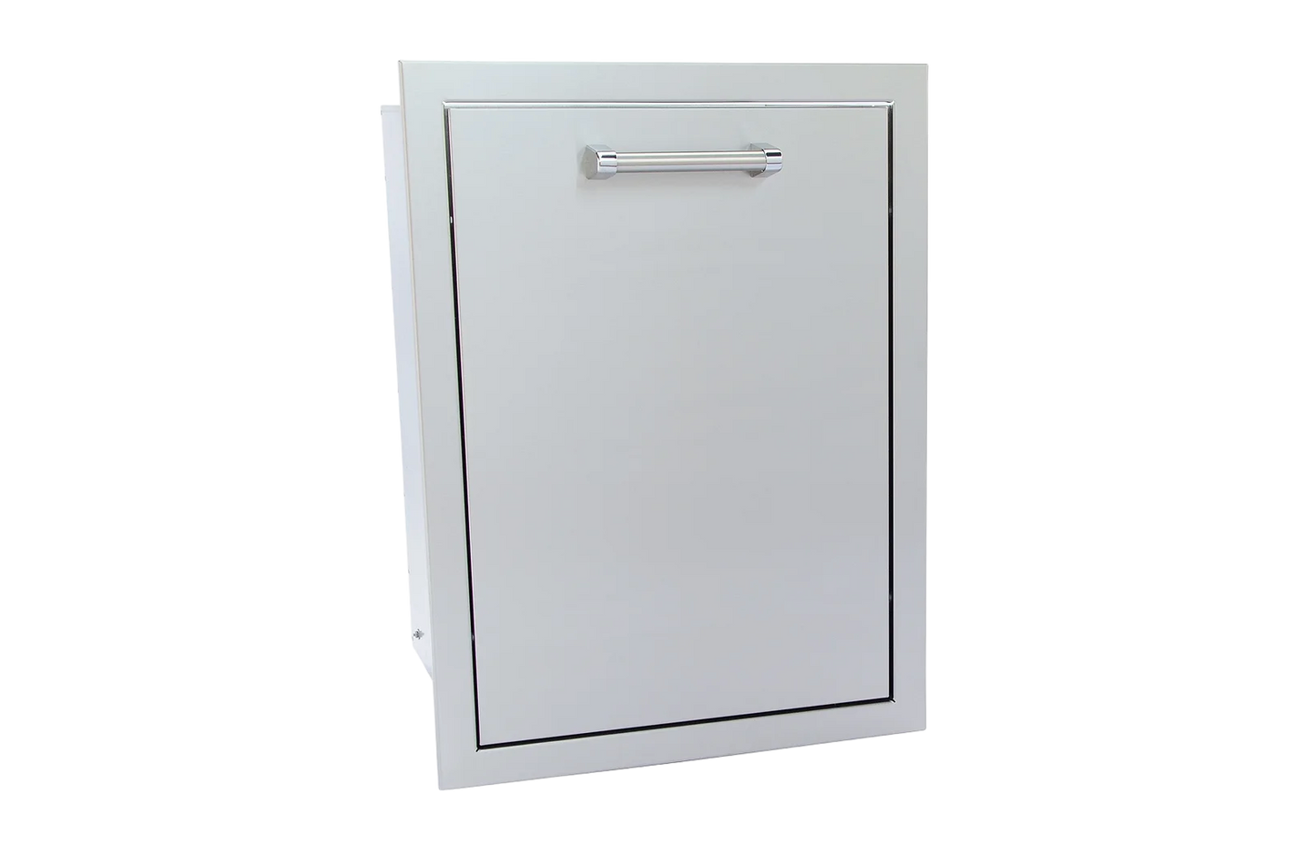 Outdoor Kitchen Stainless Steel Trash/Propane Pull-Out