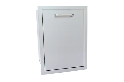 Outdoor Kitchen Stainless Steel Trash/Propane Pull-Out