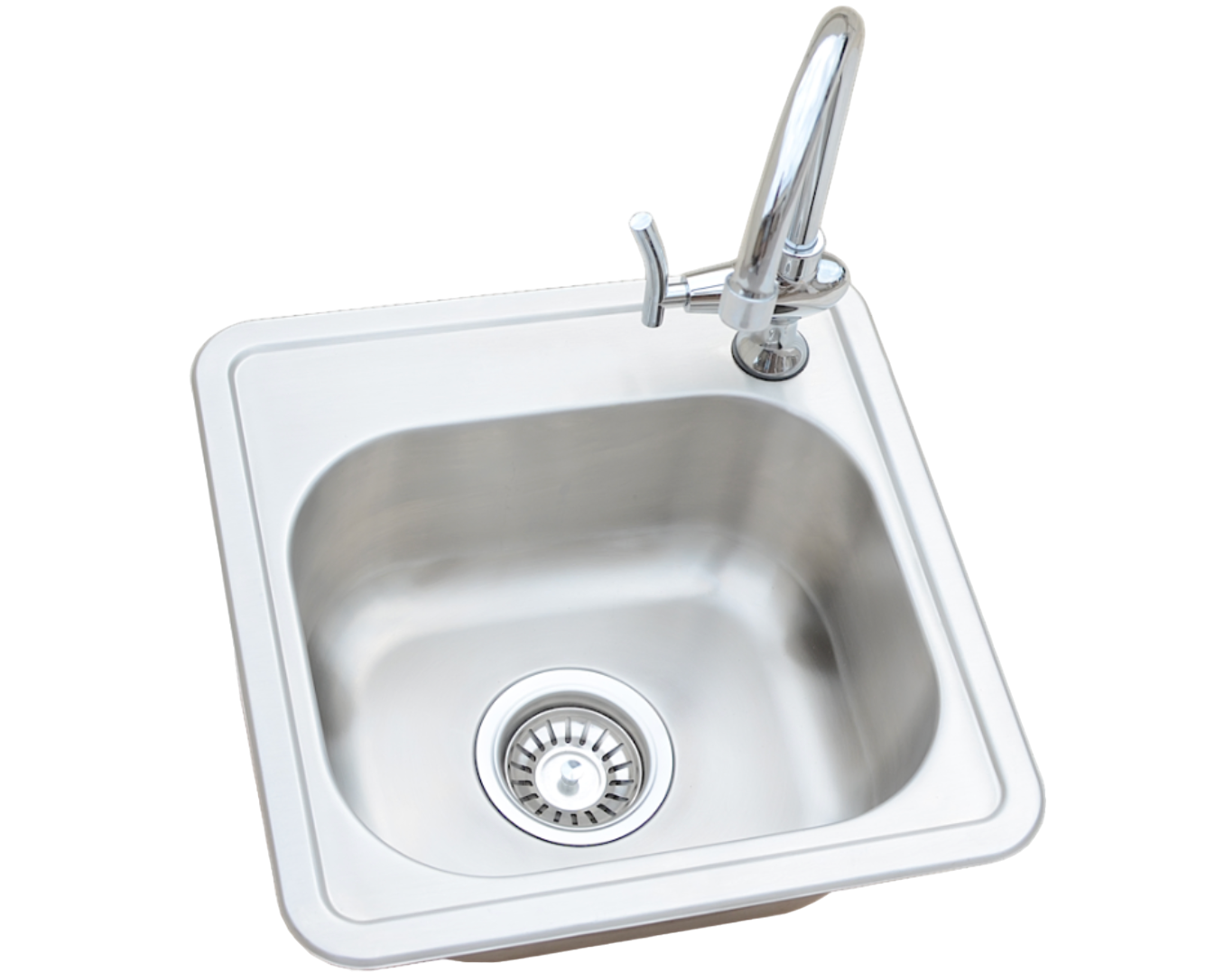 Built-In 15x15 Outdoor Kitchen Sink