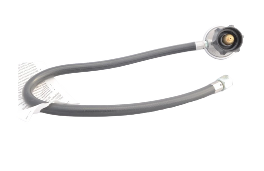 LP Regulator with Hose 3/8″ Flare Fitting for BBQ Grills and Side Burners